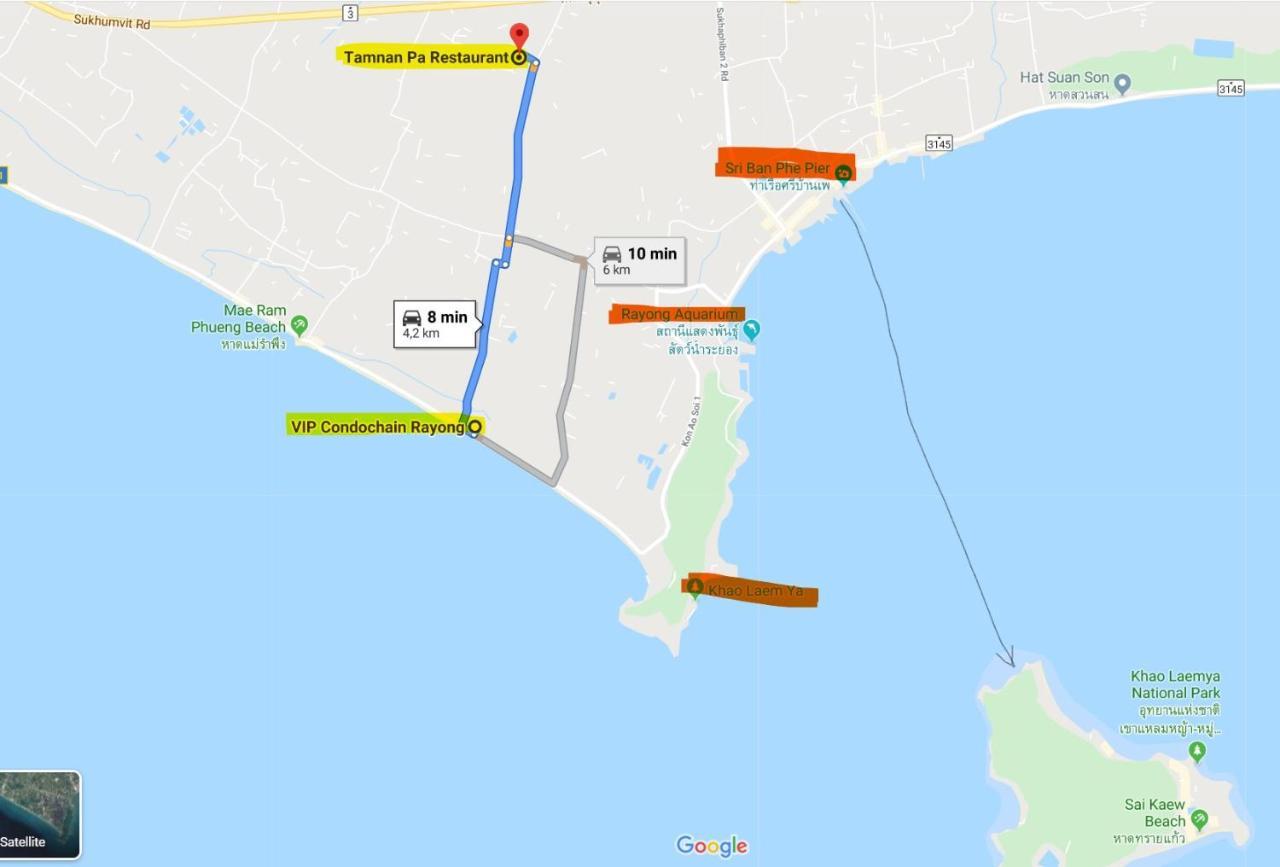 באן פה Panorama Sea View Room 245, V.I.P Condo Chain Rayong מראה חיצוני תמונה